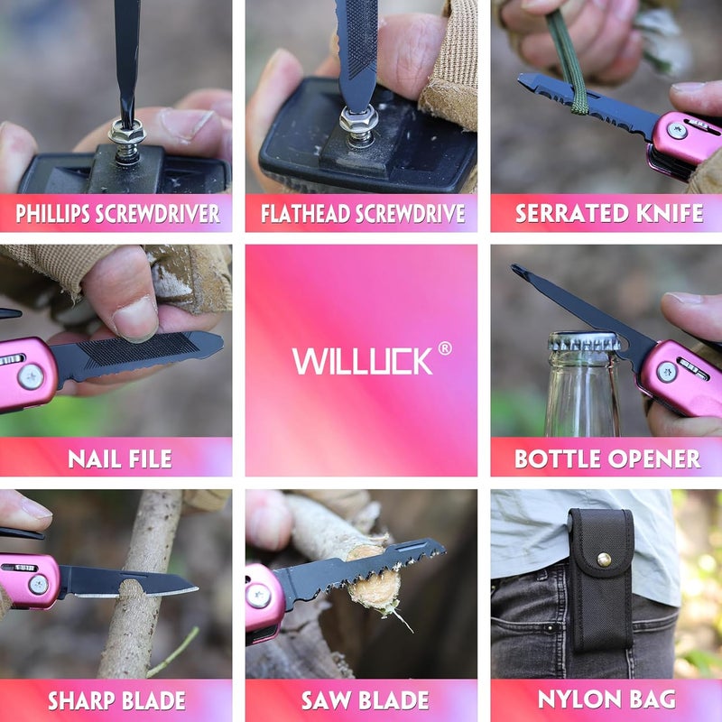 WILLUCK Gifts for Mom from Daughter - Mom Gifts, Stocking Stuffers for Mom - Mom Gifts for Christmas, Mom Presents - Birthday Gifts for Mom, Mothers Day Thanksgiving Gifts from Daughter Son, Multitool Hammer - Image 5